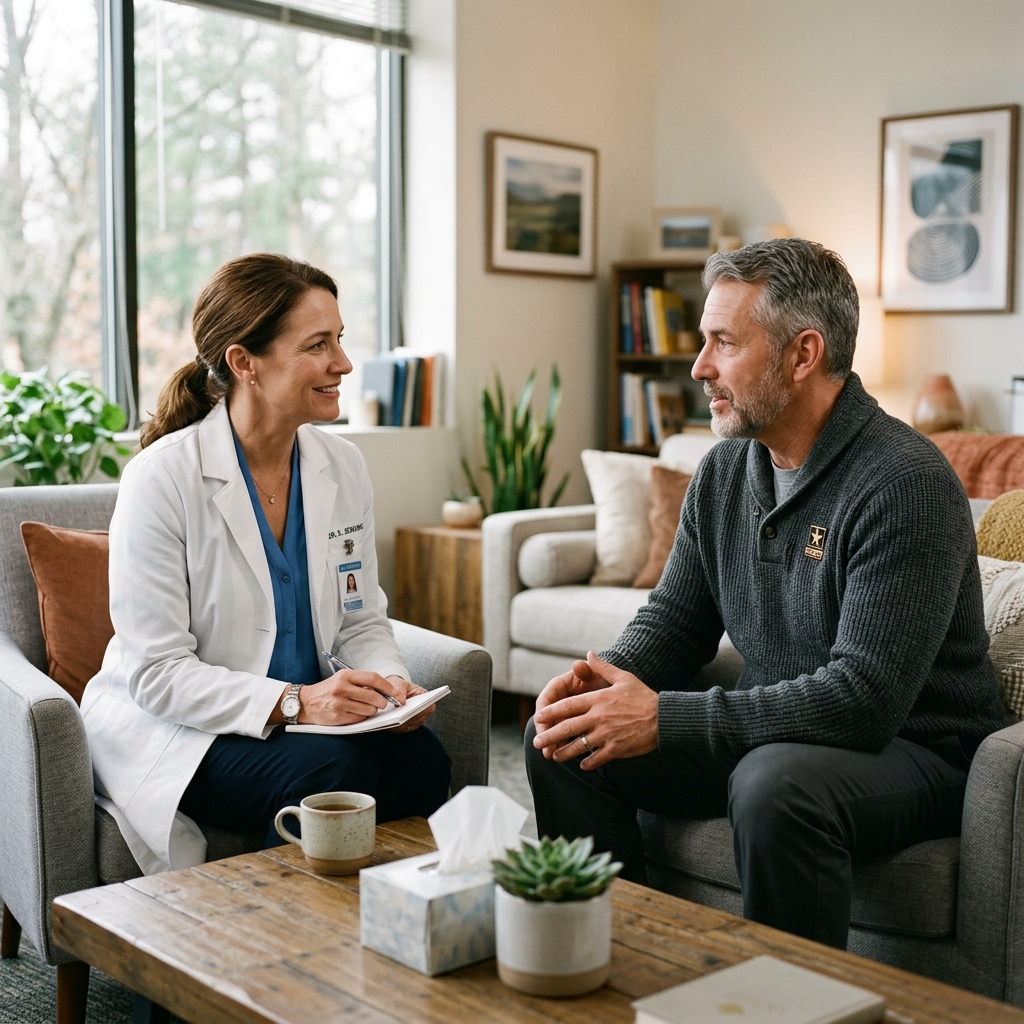 Which Providers Specialize in TMS Therapy for Veterans with PTSD?